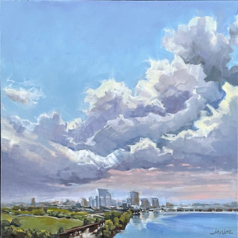 Janine Orr Title: Clouds Over RVA