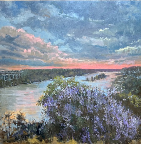 Janine Orr Title: Sunset from Belle Isle