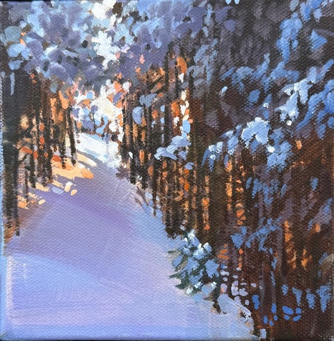 Janine Orr Title: Winter Path