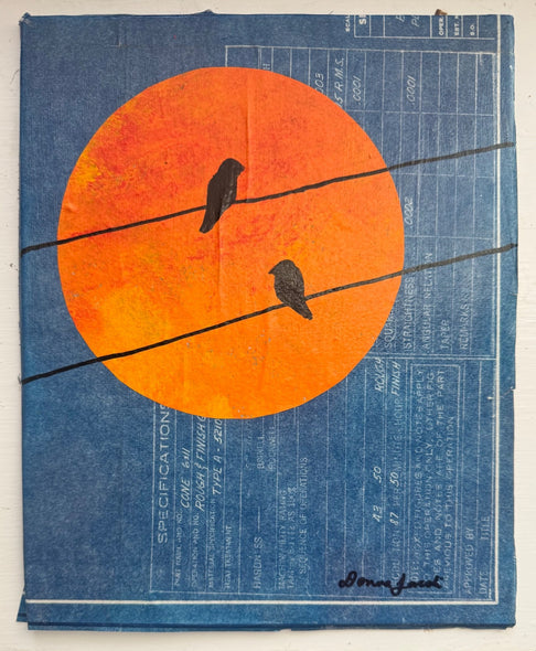 Jacobi, Donna Title: Birds on a Wire