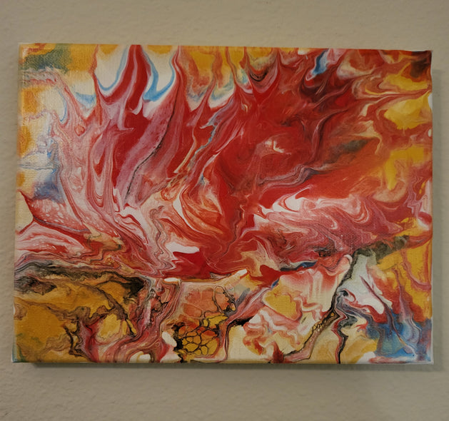 Janis M Worth Title: Flaming Dragon