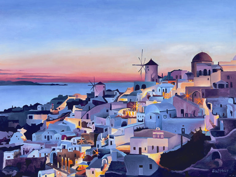 Jim Smither Title: Santorini