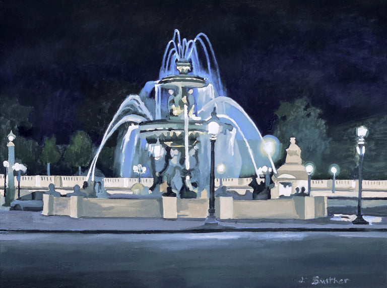 Jim Smither Title: Parisan Fountain