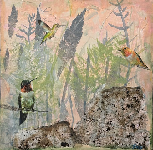 Jinx Constine Title: Live in the Moment, Ruby Red Hummingbird