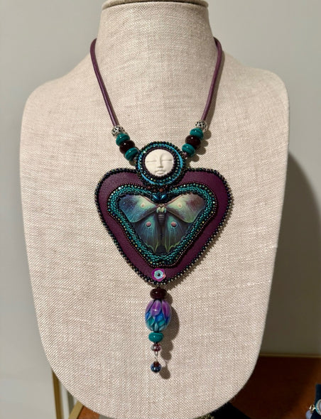 Bryan, Jody Title: Lunar Moth & Moon Necklace