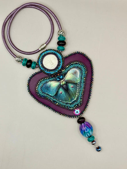 Bryan, Jody Title: Lunar Moth & Moon Necklace