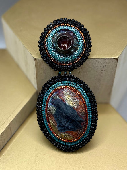 Jody Bryan Title: Nevermore Raven Pin