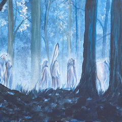John Price Title: Wood Elves Leaving Middle Earth