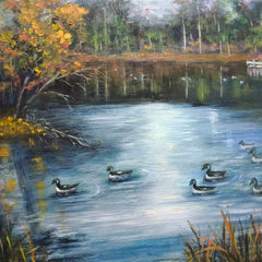 Judy Motley Title: Checking Out the Lake