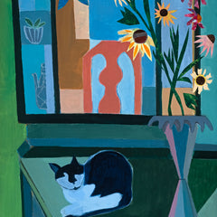 Julia Malakoff Title: Lulu with Flowers