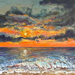 Karen Julihn Title: Ocean Sunset