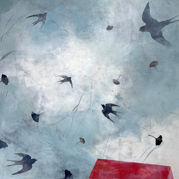 Karen Eide Title: North Garden Swallows