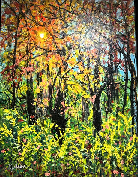 Karen Julihn Title: Forest Sunburst