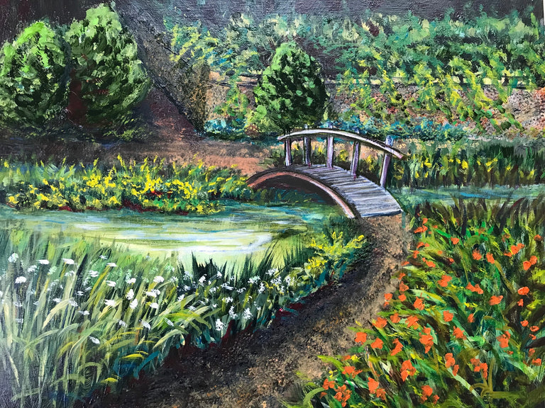 Karen Julihn Title: Garden Bridge