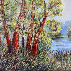 Karen Julihn Title: Marsh Trees