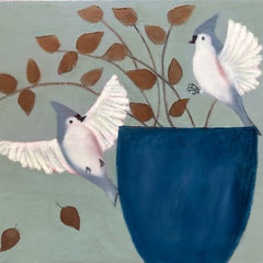 Kathleen Westkaemper Title: Two Titmice