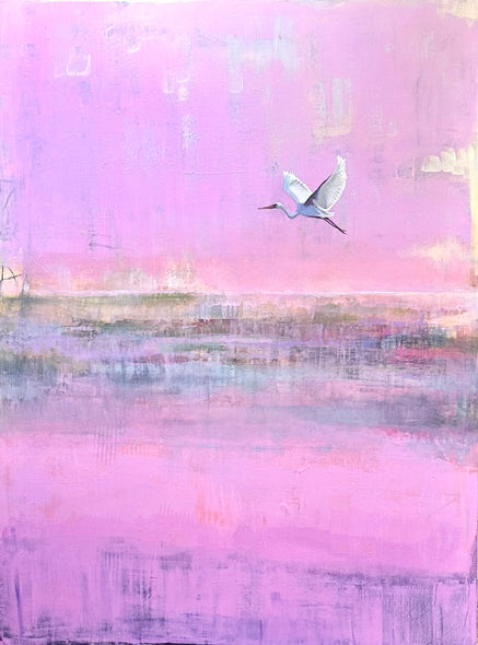 Kathy Pantele  Title: Flight Through Rose Mist
