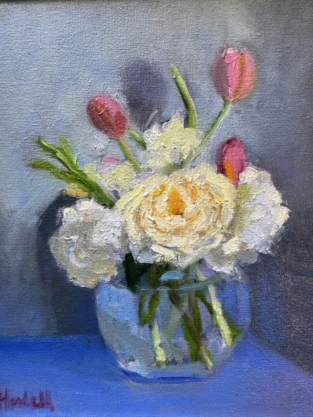 Katy Haskell Title: Blue Bouquet