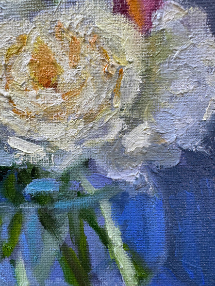 Katy Haskell Title: Blue Bouquet