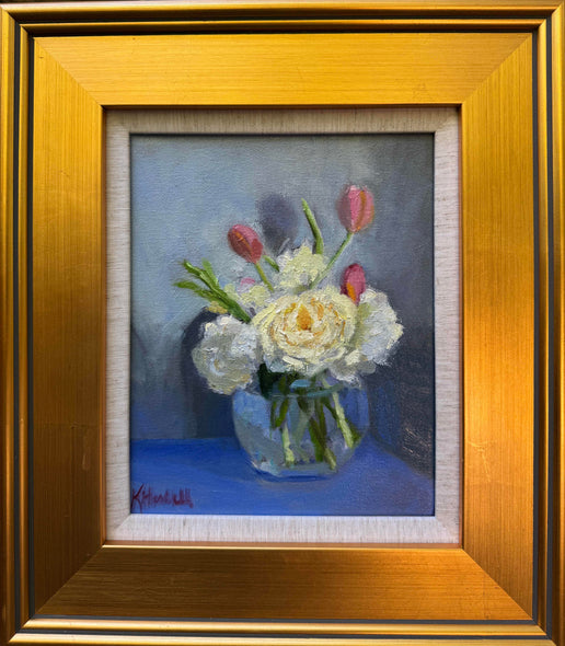 Katy Haskell Title: Blue Bouquet