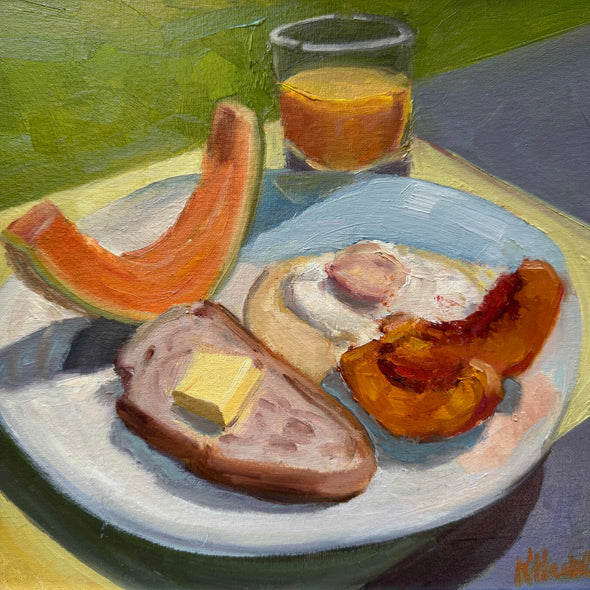 Katy Haskell Title: Breakfast Al Fresco