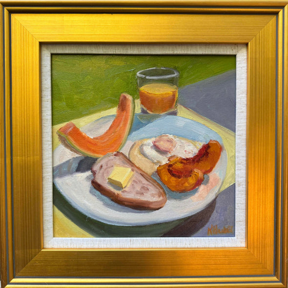 Katy Haskell Title: Breakfast Al Fresco