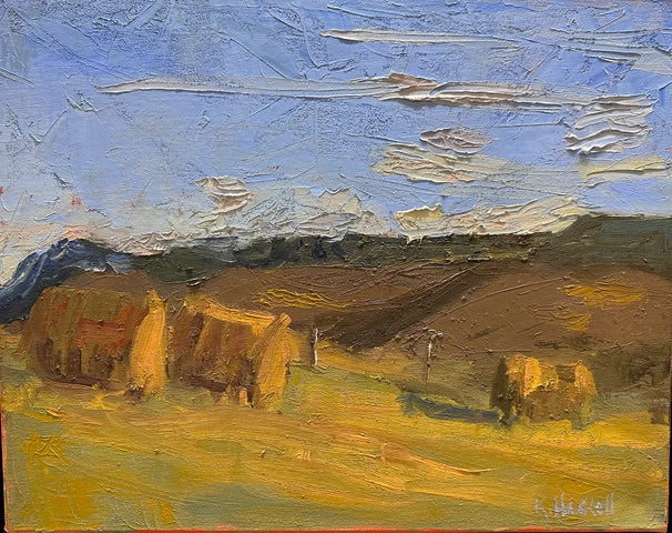 Katy Haskell Title: Hay Bales