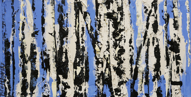 Katya Bratslavsky Title: Winter Birches