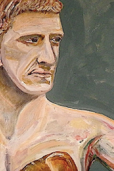 Knight, Payton Title: Boxer with Flowers