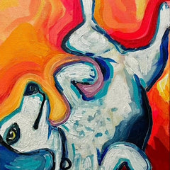 Kristi Mullins Title: Rainbow Beagle