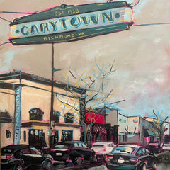 Bonner, Laura Title: Carytown on a Rainy Day