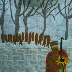 Leahman, Sharon  title: Monks Walk for Peace