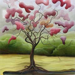 Emma Knight Title: Left Plum Tongue Tree