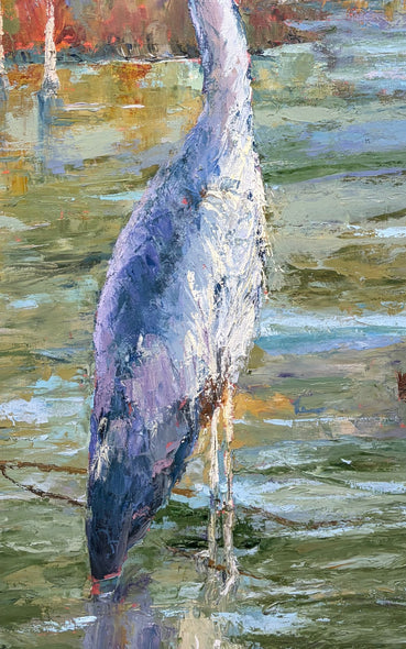 Levy, Bart Title: Standing Heron