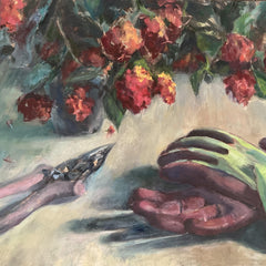 Linda Shaw Title: Gardening Bench