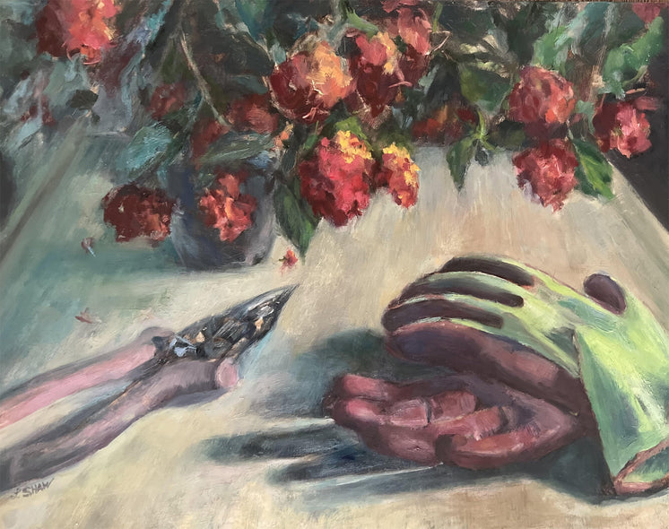 Linda Shaw Title: Gardening Bench