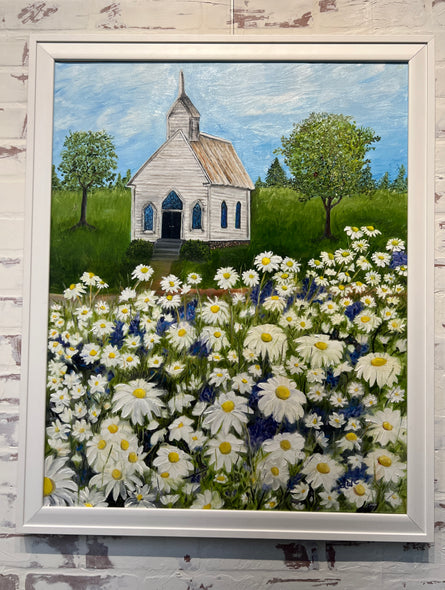 Linda W Clark Title: Little White Church House