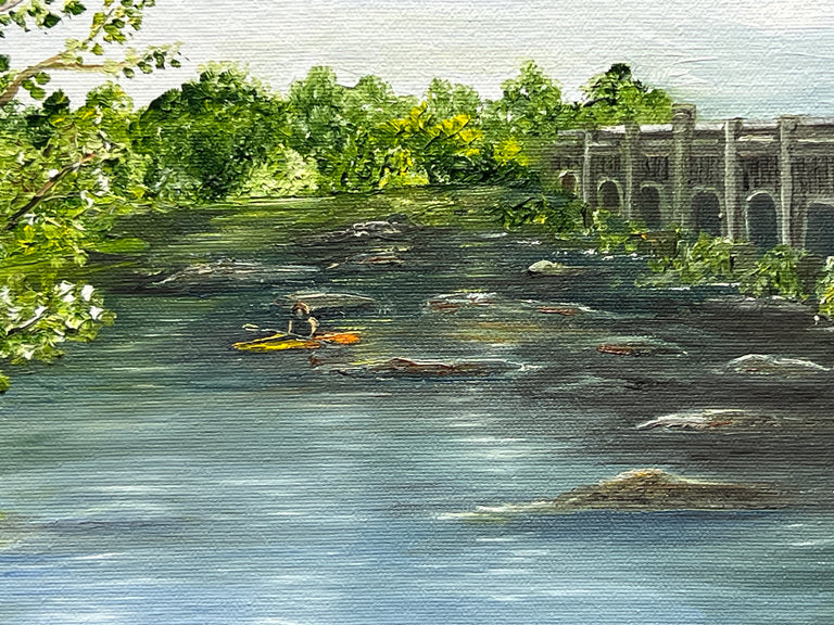 Linda W Clark Title: On the James