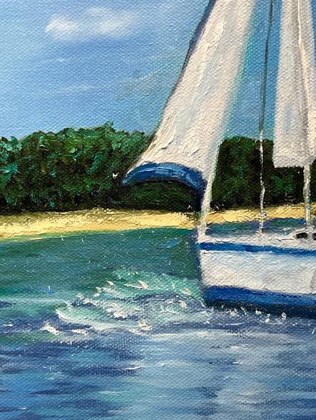 Linda W Clark Title: Solo Sailing