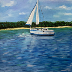 Linda W Clark Title: Solo Sailing