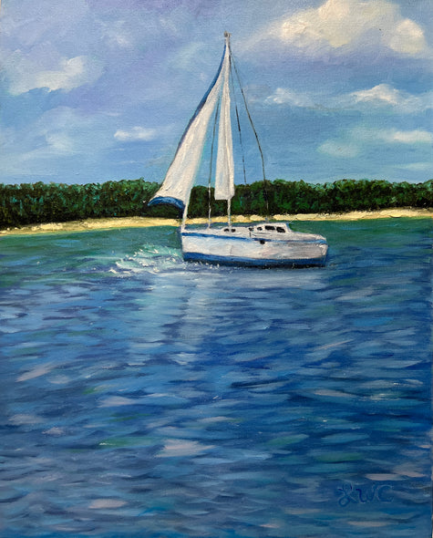 Linda W Clark Title: Solo Sailing