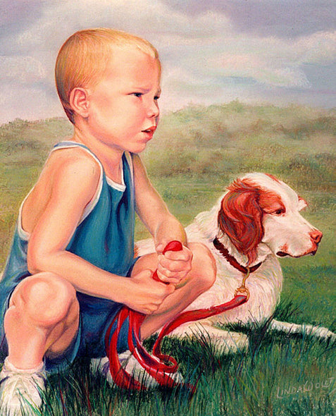 Linda Leah Wolitz Title: A Boy and His Dog