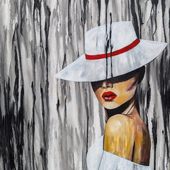 Lindsay Siemers Title: Beauty for Ashes - Lady in the White Hat