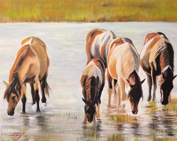 Lindsay Siemers Title: Assateague Evening Dinner