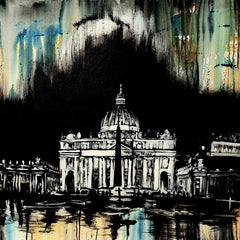 Lindsay Siemers Title: Rainy Nights at Saint Peter's