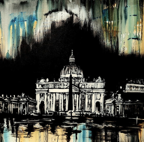 Lindsay Siemers Title: Rainy Nights at Saint Peter's