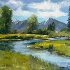 Lois Baird Title: Light on Spring Creek