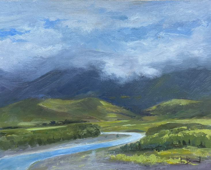 Lois Baird Title: Morning on the Yellowstone