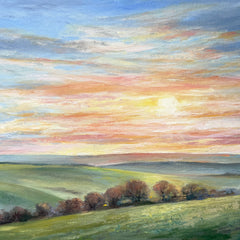 Lois Baird Title: Sunset in the Valley