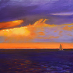 Elizabeth Longstreet Titmus Title: Tangerine Sunset